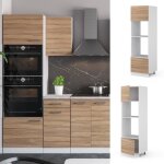 Armoire micro - ondes r - line 60cm sonoma blanc vicco