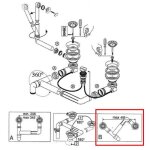 Vidage automatique 2 bacs cuipd243 pour évier villeroy & boch architectura Vidage automatique 2 bacs cuipd243 pour évier villeroy & boch architectura