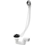 Vidage baignoire � cha�nette avec siphon orientable � 360�