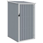 Vidaxl abri de jardin gris 87x98x159 cm acier galvanis 46290
