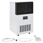 Vidaxl appareil  glaons noir 45 kg / 24 h 50759