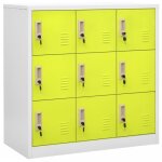 Vidaxl armoire à casiers verrouillables armoire de rangement organisateur de rangement armoire de bureau ... Vidaxl armoire à casiers verrouillables armoire de rangement organisateur de rangement armoire de bureau ...