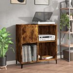 Vidaxl armoire  disques, armoire latrale avec rangement, meuble pour tourne - disque, buffet de salon, ...
