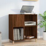 Vidaxl armoire  disques, armoire latrale avec rangement, meuble pour tourne - disque, buffet de salon, ...