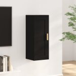 Vidaxl armoire murale noir 35x34x90 cm bois d'ingnierie 812466