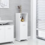 Vidaxl armoire de salle de bain blanc 30x30x95 cm agglomr