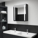 Vidaxl armoire de salle de bain à miroir led 62x14x60 cm 325542 Vidaxl armoire de salle de bain à miroir led 62x14x60 cm 325542