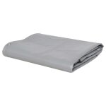 Vidaxl bche 650 g / m 1, 5 x 10 m gris