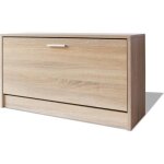 Vidaxl banc  chaussures 80 x 24 x 45 cm chne