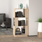 Vidaxl bibliothque - sparateur de pice 51x25x101 cm pin solide