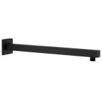 Vidaxl bras de support de douche carr bras de tte de douche bras de pomme de douche salle de bain intrieur ...