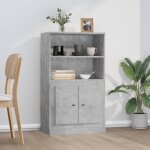 Vidaxl buffet haut gris bton 60x35, 5x103, 5 cm bois d'ingnierie 816316