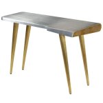 Vidaxl bureau aviator vintage style aviateur 120 x 60 x 76 cm Vidaxl bureau aviator vintage style aviateur 120 x 60 x 76 cm