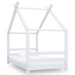 Vidaxl cadre de lit d'enfant sommier � lattes cadre � lattes meuble de chambre � coucher maison int�rieur ...