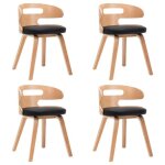 Vidaxl 4x bois courbé chaises à dîner chaises de salle à manger chaises de repas chaises de cuisine chaises ... Vidaxl 4x bois courbé chaises à dîner chaises de salle à manger chaises de repas chaises de cuisine chaises ...