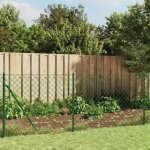 Vidaxl clture  mailles losanges avec piquet d'ancrage vert 1, 1x10 m 153922