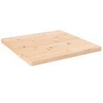 Vidaxl dessus de table 40x40x2, 5 cm bois de pin massif 824370