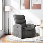 Vidaxl fauteuil inclinable, chaise de relaxation avec dossier, sige avec repose - pied, fauteuil tv ...