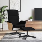 Vidaxl fauteuil inclinable avec repose - pieds, chaise avec dossier, sige avec accoudoirs salon salle ...