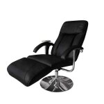 Fauteuil de massage vidaxl noir - 10 n?uds de massage - ergonomique - traitement thermique