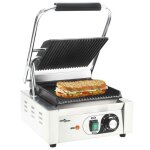 Grill pour panini - vidaxl - 50749 - acier inoxydable - 1800 w - 31x305x20 cm Grill pour panini - vidaxl - 50749 - acier inoxydable - 1800 w - 31x305x20 cm