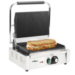 Grill pour panini - vidaxl - 50750 - 2200 w - acier inoxydable - 43x305 cm Grill pour panini - vidaxl - 50750 - 2200 w - acier inoxydable - 43x305 cm