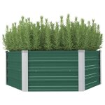 Vidaxl jardinire pot  fleurs bac  plante bac de lgumes pot de plantes herbes jardin cour arrire ...