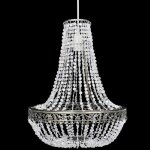 Vidaxl lustre suspendu crystal 365 x 46 cm