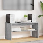 Vidaxl meuble tv gris sonoma 80 x 30 x 40 cm - console en bois ding�nierie
