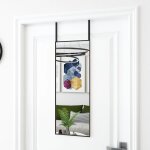 Vidaxl miroir de porte noir 30x80 cm verre et aluminium 327404 Vidaxl miroir de porte noir 30x80 cm verre et aluminium 327404