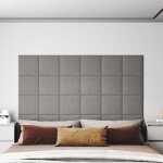Vidaxl 12x panneaux muraux dcoration revtement mural mur dcoratif insonorisant salon chambre  coucher ...