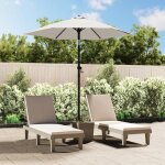 Vidaxl parasol ext�rieur parasol de patio parasol de terrasse parasol de jardin pare - soleil arri�re ...