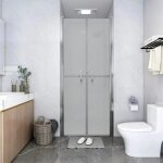 Vidaxl porte de douche porte de cabine de douche accessoire de salle de bain paroi de douche maison intrieur ...