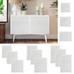 Vidaxl porte  persiennes bois de pin massif blanc 69x39, 4 cm