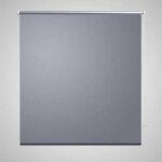Vidaxl store enrouleur occultant gris store vnitien fentre chambre salon 240166