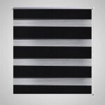 Vidaxl store enrouleur tamisant 50x100 cm noir store occultant fentre chambre 240188