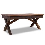 Vidaxl table basse bois de rcupration massif 110 x 60 x 45 cm