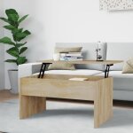 Vidaxl table basse chne sonoma 80x50, 5x41, 5 cm bois d'ingnierie 809641