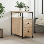 Vidaxl table de chevet chêne sonoma 30x60x60 cm bois d'ingénierie 826065 Vidaxl table de chevet chêne sonoma 30x60x60 cm bois d'ingénierie 826065