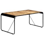 Vidaxl table de salle à manger 180x90x76 cm bois de manguier brut Vidaxl table de salle à manger 180x90x76 cm bois de manguier brut