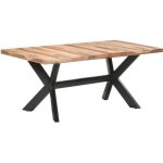 Vidaxl table de salle à manger 180x90x75 cm bois avec finition miel Vidaxl table de salle à manger 180x90x75 cm bois avec finition miel