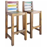 Vidaxl lot de 2 tabourets de bar, chaise de pub, sige de bistrot, meuble de salle  manger cuisine salon ...