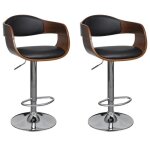 Vidaxl lot de 2 tabourets de bar, chaise de pub, sige de bistrot, meuble de salle  manger cuisine salon ...