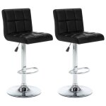 Vidaxl lot de 2 tabourets de bar, chaise de pub, sige de bistrot, meuble de salle  manger cuisine salon ...