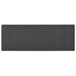 Vidaxl tapis de couloir anthracite 50x150 cm Vidaxl tapis de couloir anthracite 50x150 cm