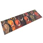 Vidaxl tapis de cuisine lavable impression cuillre pices 60x180 cm 136544
