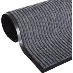 Tapis dentrée - vidaxl - 90 x 150 cm - pvc antidérapant - gris - rectangulaire Tapis dentrée - vidaxl - 90 x 150 cm - pvc antidérapant - gris - rectangulaire
