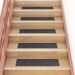 Vidaxl tapis d'escalier autocollants rectangulaire 15 pcs 76x20cm gris Vidaxl tapis d'escalier autocollants rectangulaire 15 pcs 76x20cm gris