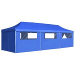 Tente de rception - vidaxl - 3x9 m - rsistante aux uv - pliable - 8 parois latrales