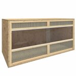 Vidaxl terrarium bois d'ingnierie 100x47x47 cm 170885